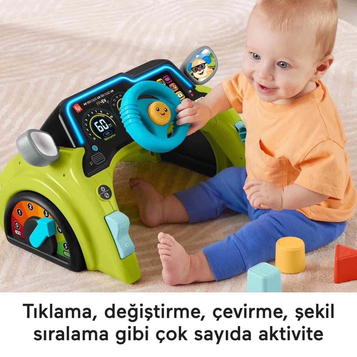 FISHER PRICE SESLI VE ISIKLI EGLEN VE OGREN ILK ARABAM HYR91 Diğer HYR91