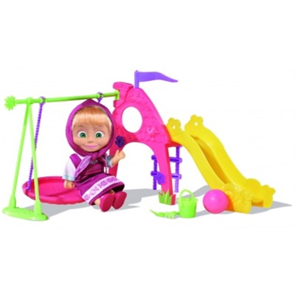 MASHA BEBEK OYUN PARKLI AKSESUARLI 12CM.