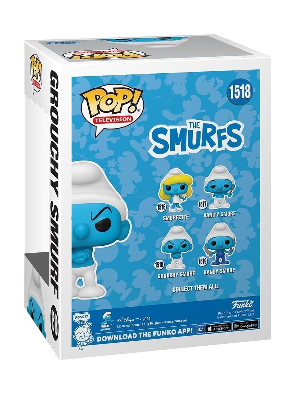 Funko Pop The Smurfs Grouchy Smurf 79257 Funko Pop NITA 79257