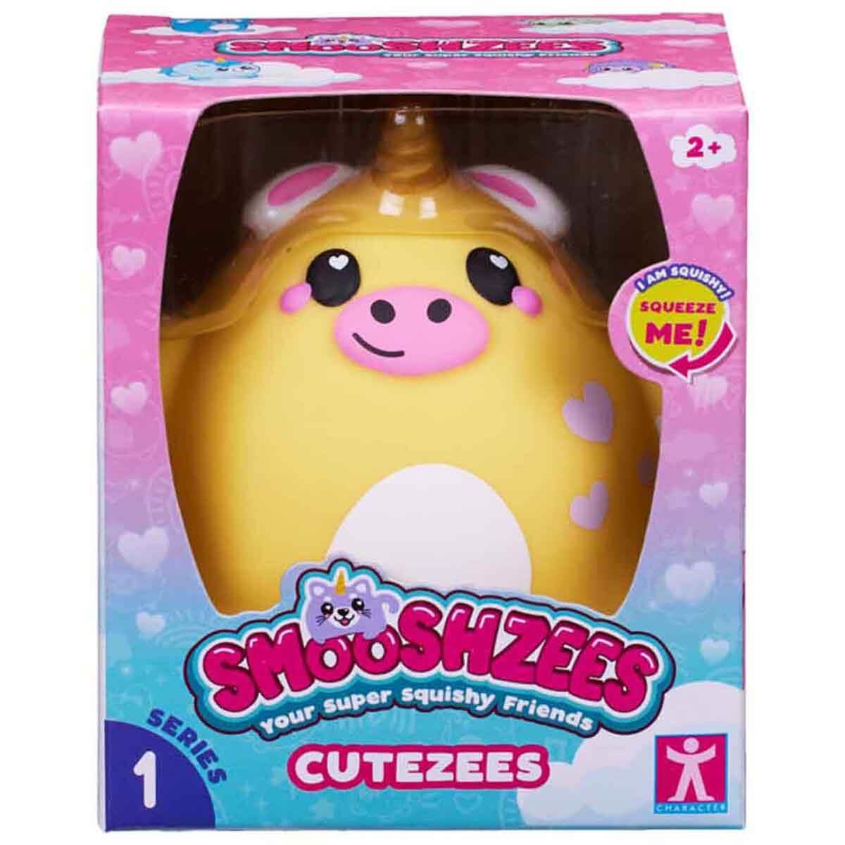 SMOOSHZEES MINI CUTZEES SQUISHY FIGUR SERI1 MH004001 - SARI UNICORN BUTTERCUP Diğer MH004001 SUB