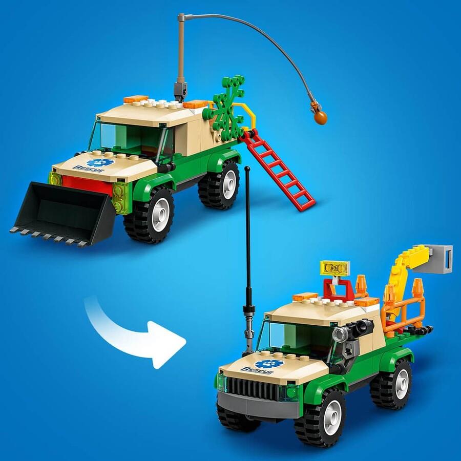 LEGO CITY VAHSI HAYVAN KURTARMA GOREVLERI 60353 Diğer LSC60353