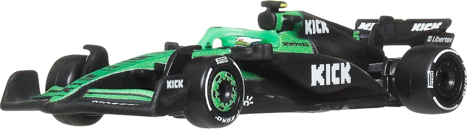 Hot Wheels Premium Formula 1 Yarış Arabası Kick Sauber 2025 HRV11-JKD89 Hot Wheels JKD89