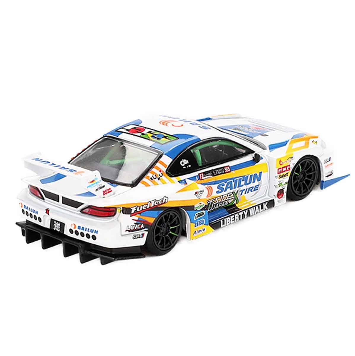 MINI GT 1:64 NISSAN LB-SUPER SILHOUETTE S15 SILVIA #555 2023 FORMULA DRIFT JAPAN MGT00895 Diğer MGT00895