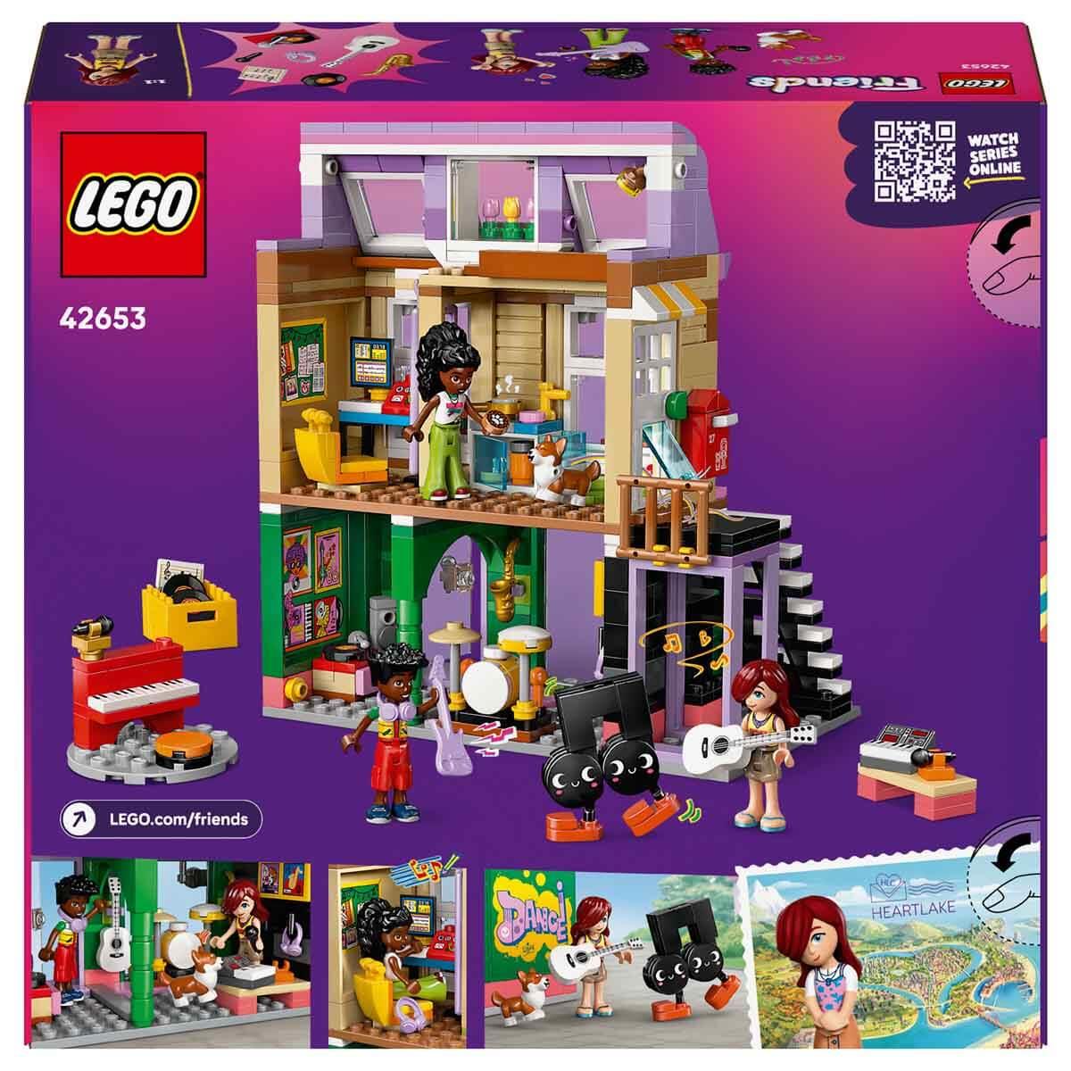 LEGO Friends Müzik Mağazası ve Daire 42653 Lego LGF42653