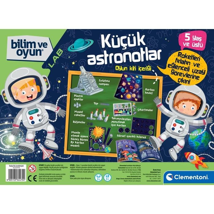 Clementoni Bilim ve Oyun Küçük Astronotlar 64470 Clementoni CLE 64470