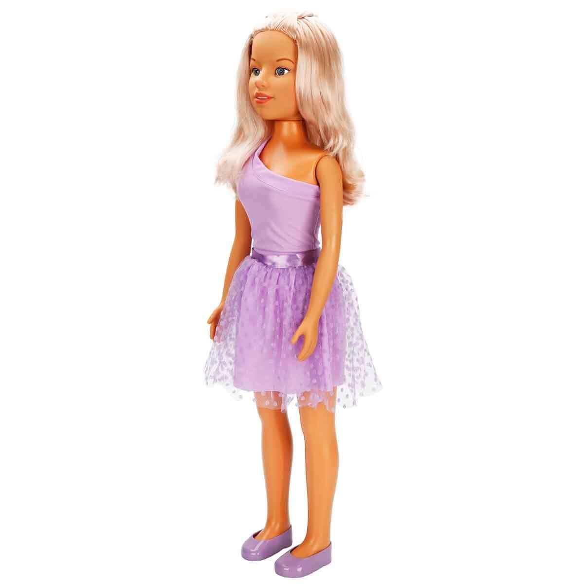 Yürüyüş Arkadaşım Clara Party 80 cm - Mor Elbiseli Sunman S00003532 MR