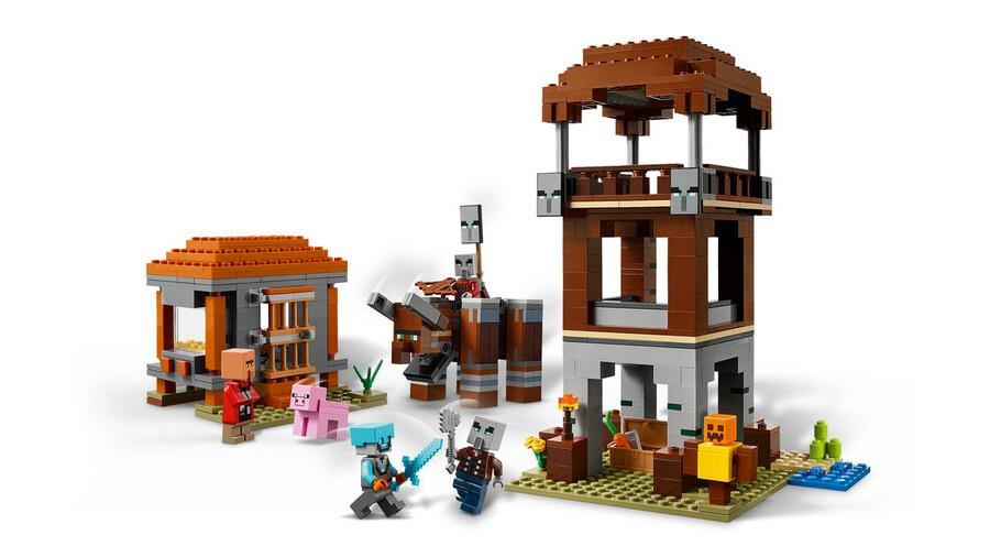 LEGO MINECRAFT YAGMACI KARAKOLU VE CAPULCU 21278 Diğer LMN21278