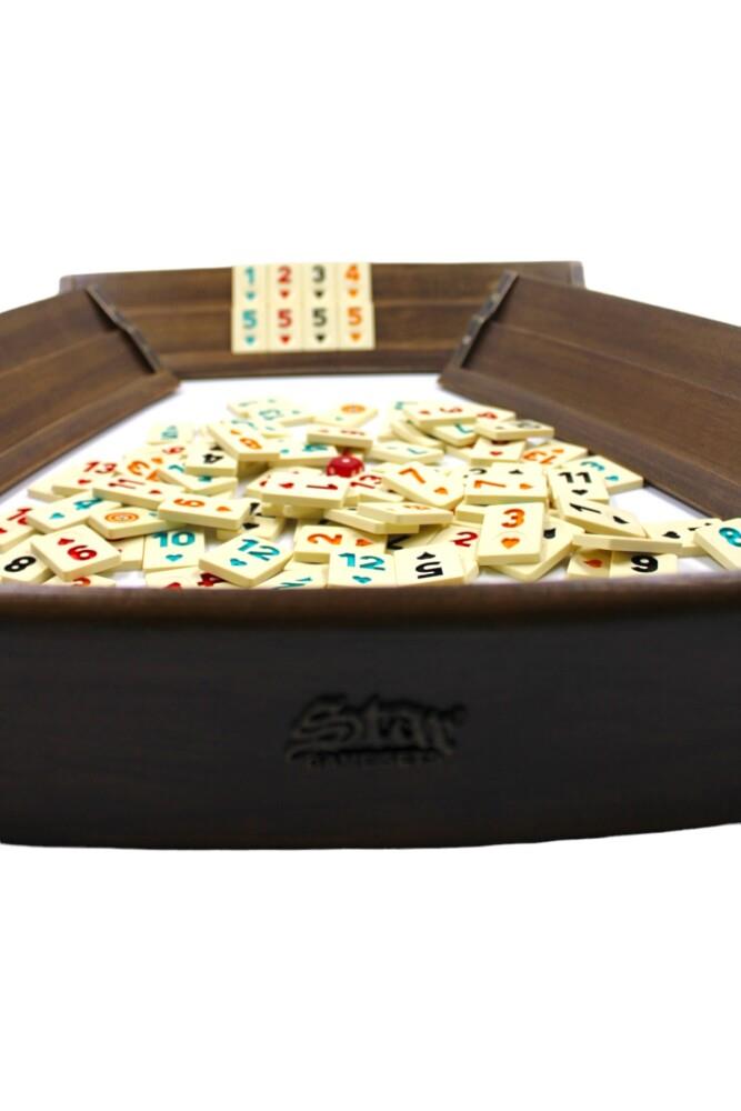 Star Ağaç Oval Okey Takımı Star STR1010632