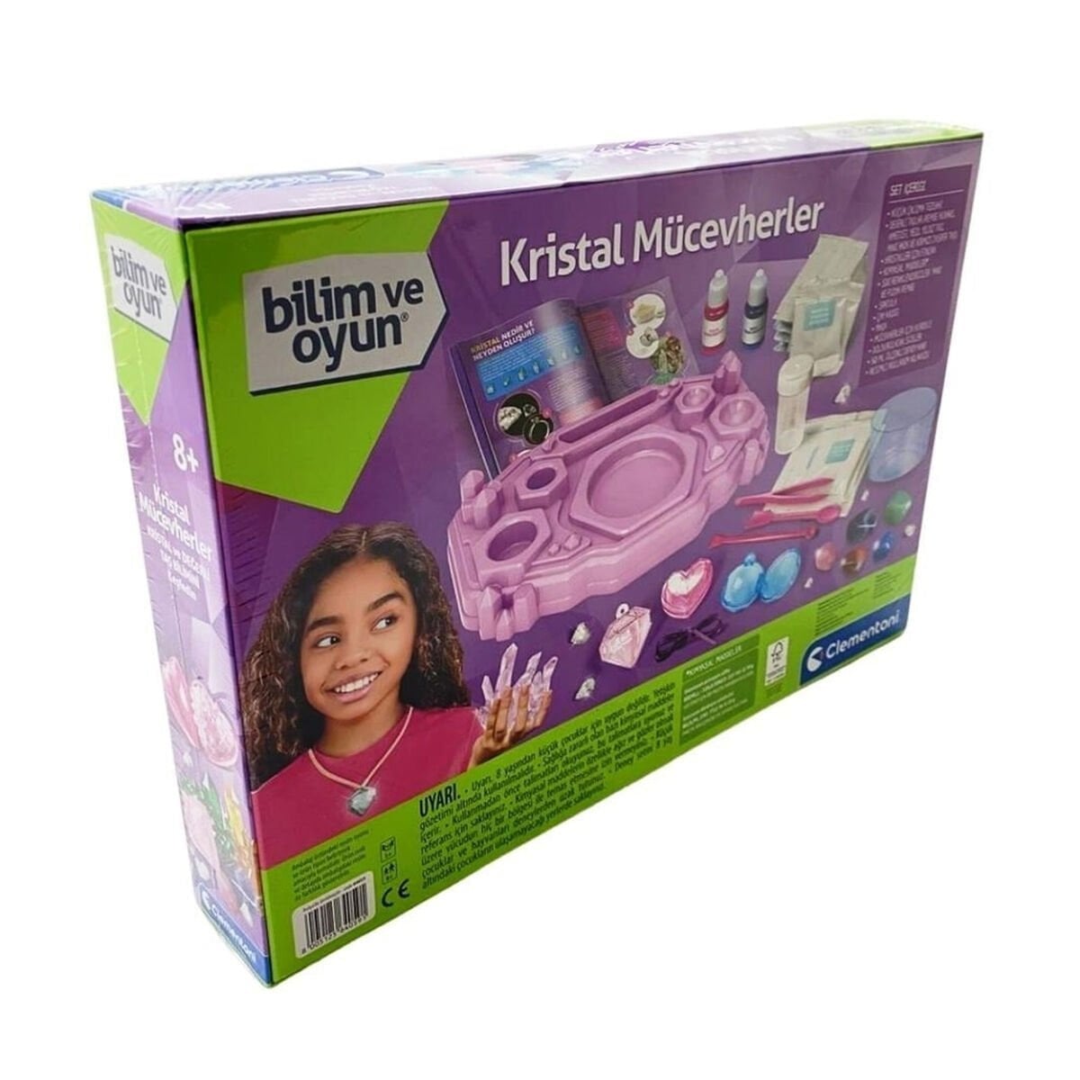 CLEMENTONI BILIM VE OYUN KRISTAL MUCEVHERLER 64059 Diğer CLE 64059