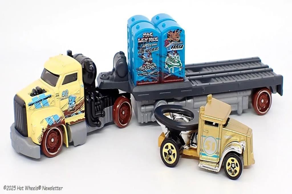 HOT WHEELS HEAVY DOODY DUMPER BDW51-JCM45 Diğer JCM45