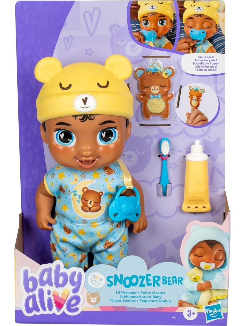 BABY ALIVE LIL DREAMER SNOOZER BEAR SLEEPY BEBEK F9967 Diğer F9967
