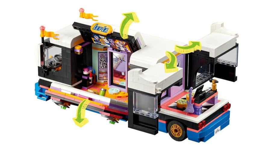 LEGO FRIENDS POP STAR MUZIK TURNE OTOBUSU 42619 Diğer LGF42619