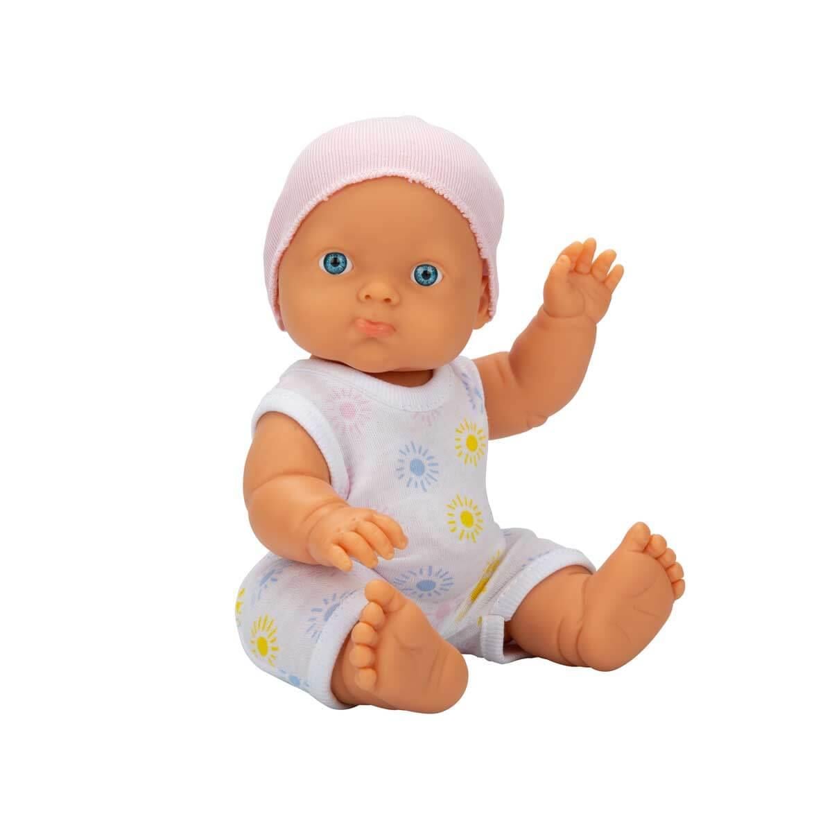 NAZ BEBEK SESLI 23 CM PEMBE SAPKALI Diğer S00020020 P