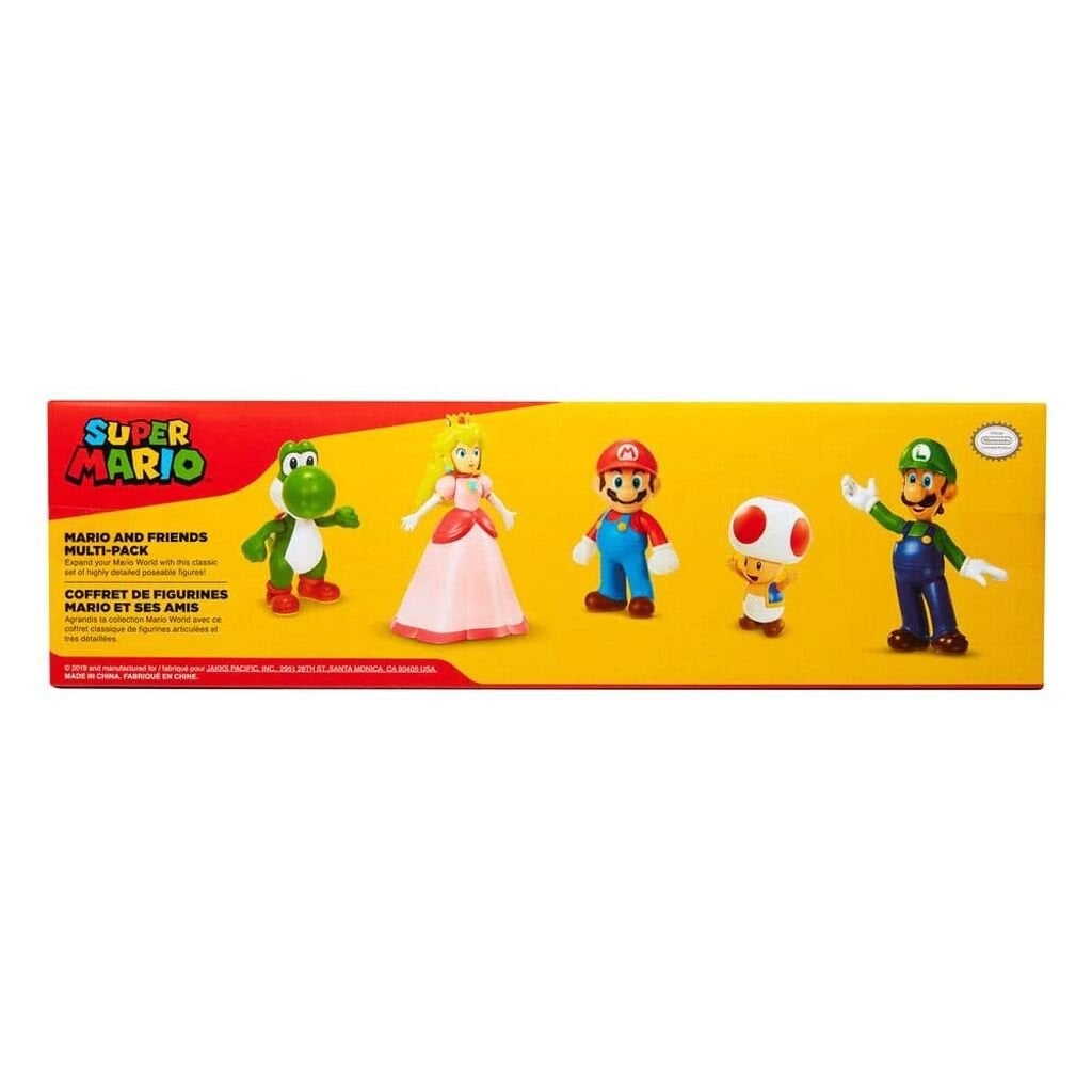 NINTENDO SUPER MARIO VE ARKADASLARI FIGURLERI 6.5 CM 11844 Diğer NESL 11844