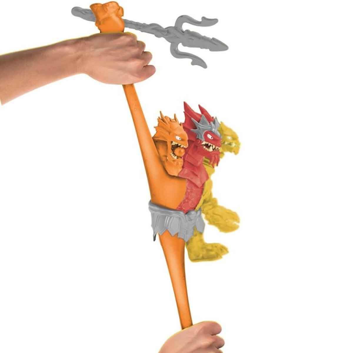 GOOJITZU 3IN1 SESLI VE ISIKLI STRETCH STRIKERS KING HYDRA FIGURU GJT56000 Goojitzu GJT56000