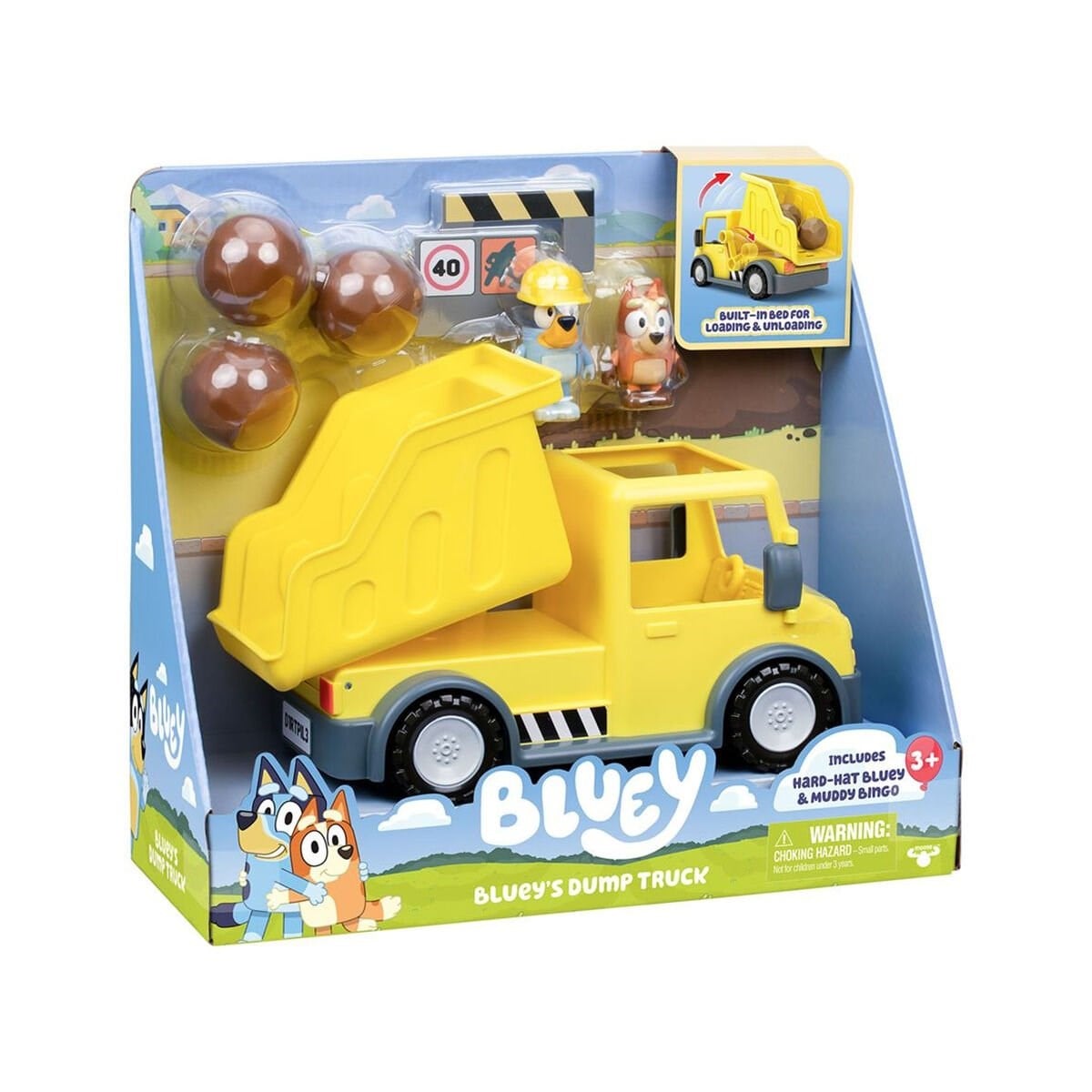 Bluey Damperli Kamyon ve Figür Oyun Seti 17673 Bluey BLUEY 17673
