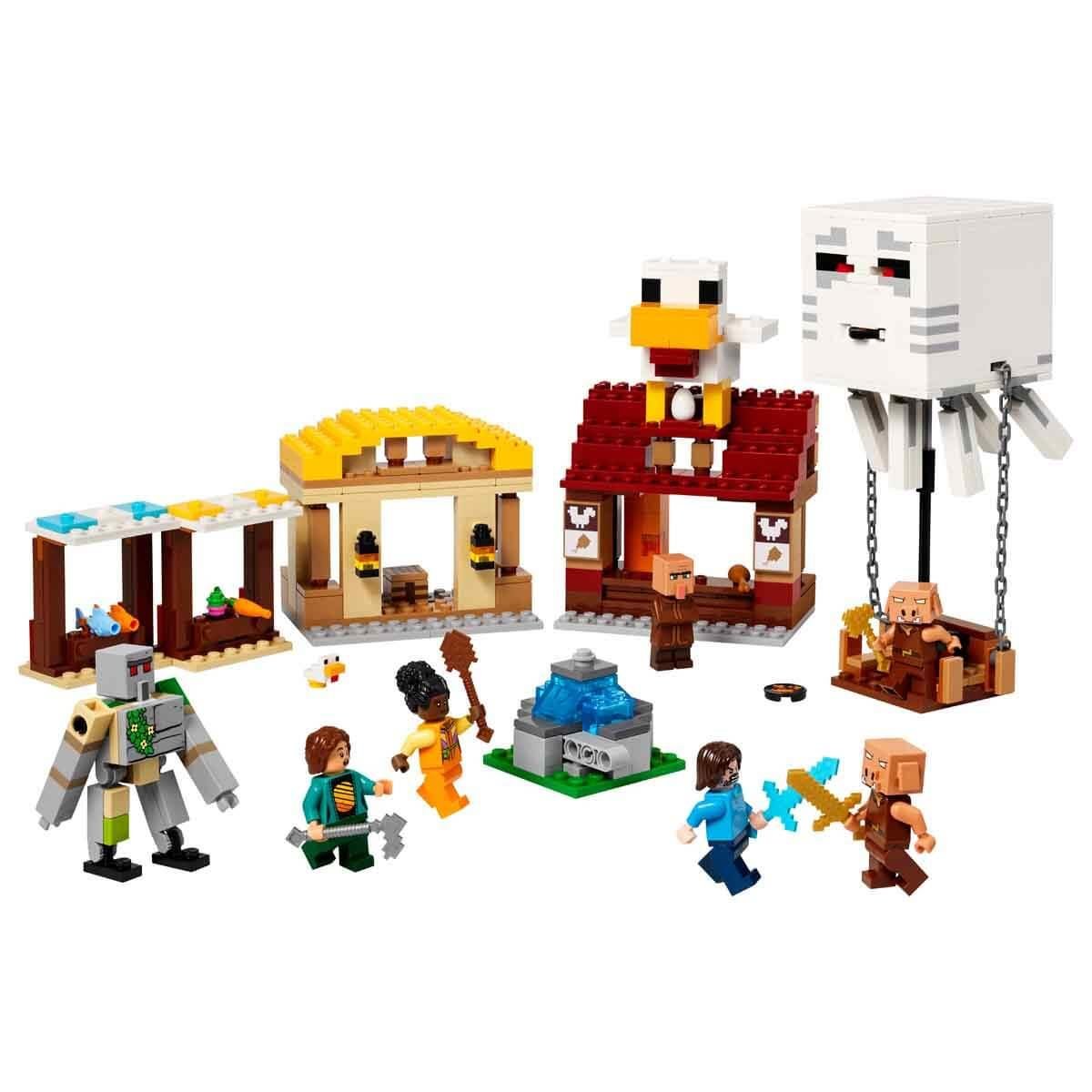 LEGO MINECRAFT HORTLAK BALON KOY SALDIRISI 21273 Diğer LMN21273
