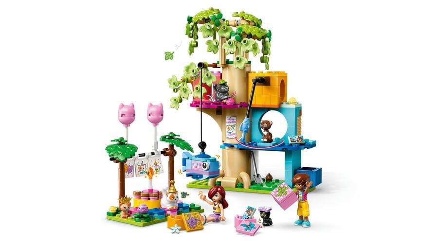 LEGO FRIENDS KEDI DOGUM GUNU PARTISI VE AGAC EV 42666 Diğer LGF42666