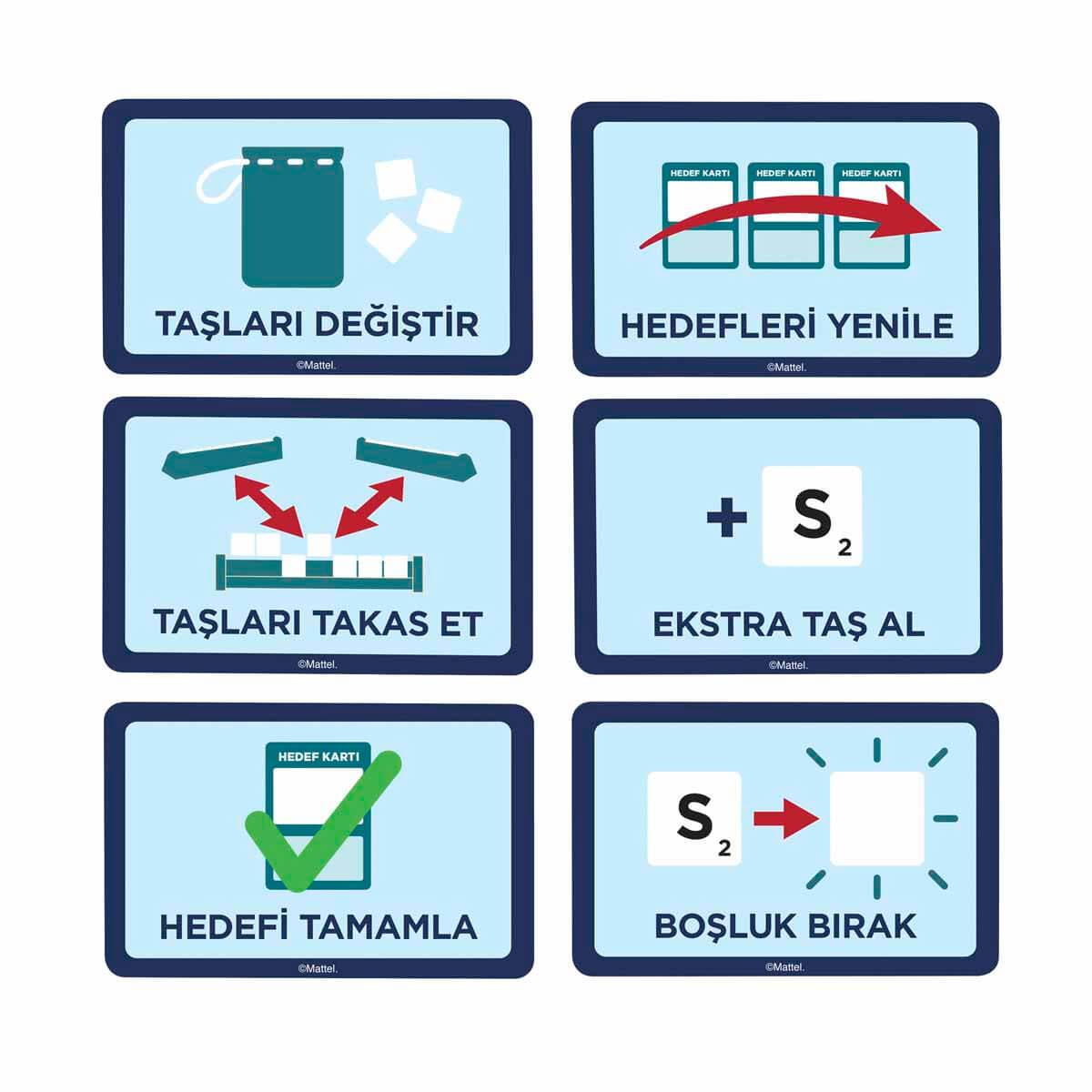 2IN1 SCRABBLE TURKCE HXV98 Diğer HXV98
