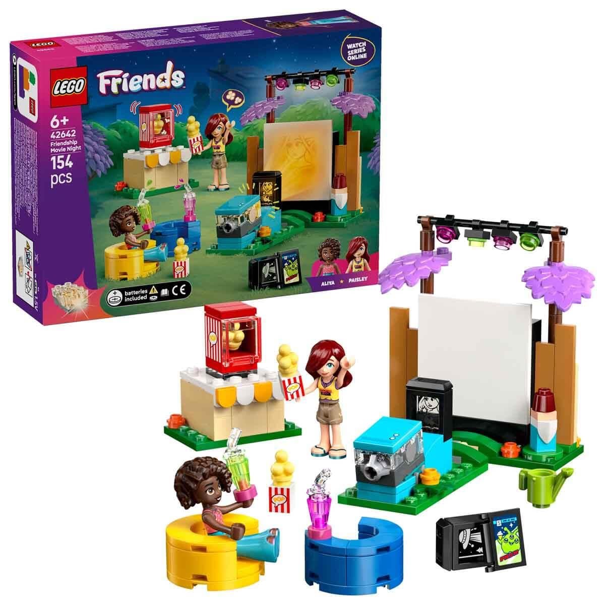 LEGO FRIENDS ARKADASLIK FILM GECESI 42642 Diğer LGF42642