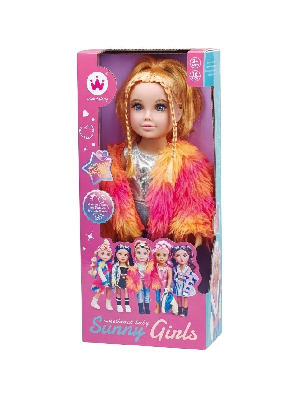 CTOY TATLI MODA OYUNCAK BEBEK 16 INCH 01B Diğer CTOY W16N 01B