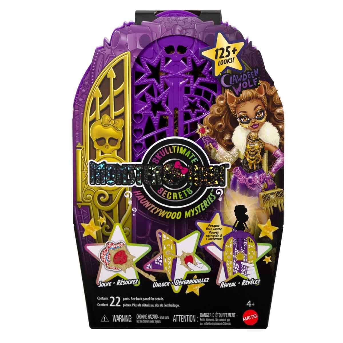 MONSTER HIGH GIZEMLI ARKADASLAR OYUN SETI CLAWDEEN WOLF JBG79-JBG80 Diğer JBG80