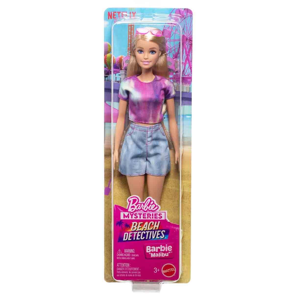 Barbie Mysteries: Beach Detectives Malibu Bebek JFV63 Barbie JFV63