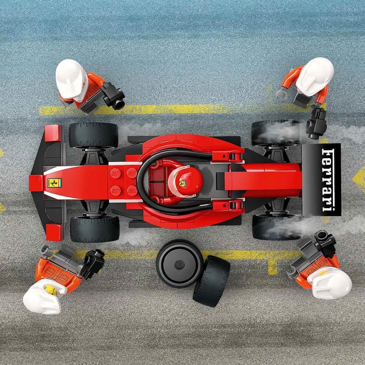 LEGO City Ferrari Arabalı F1 Pit Stop ve Pit Ekibi 60443 Lego LSC60443