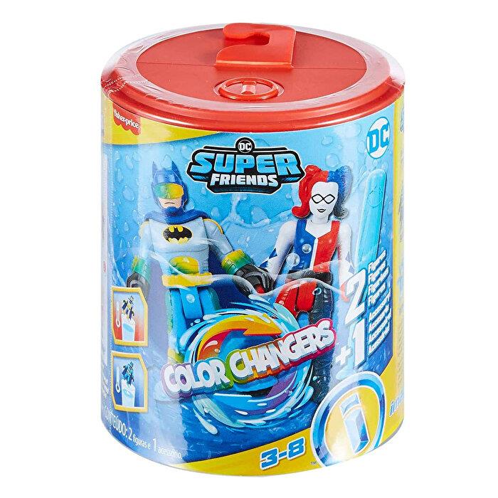 IMAGINEXT DC SUPER FRIENDS COLOR CHANGERS TEMEL FIGUR SETI HMX60-HMX58 Diğer HMX58