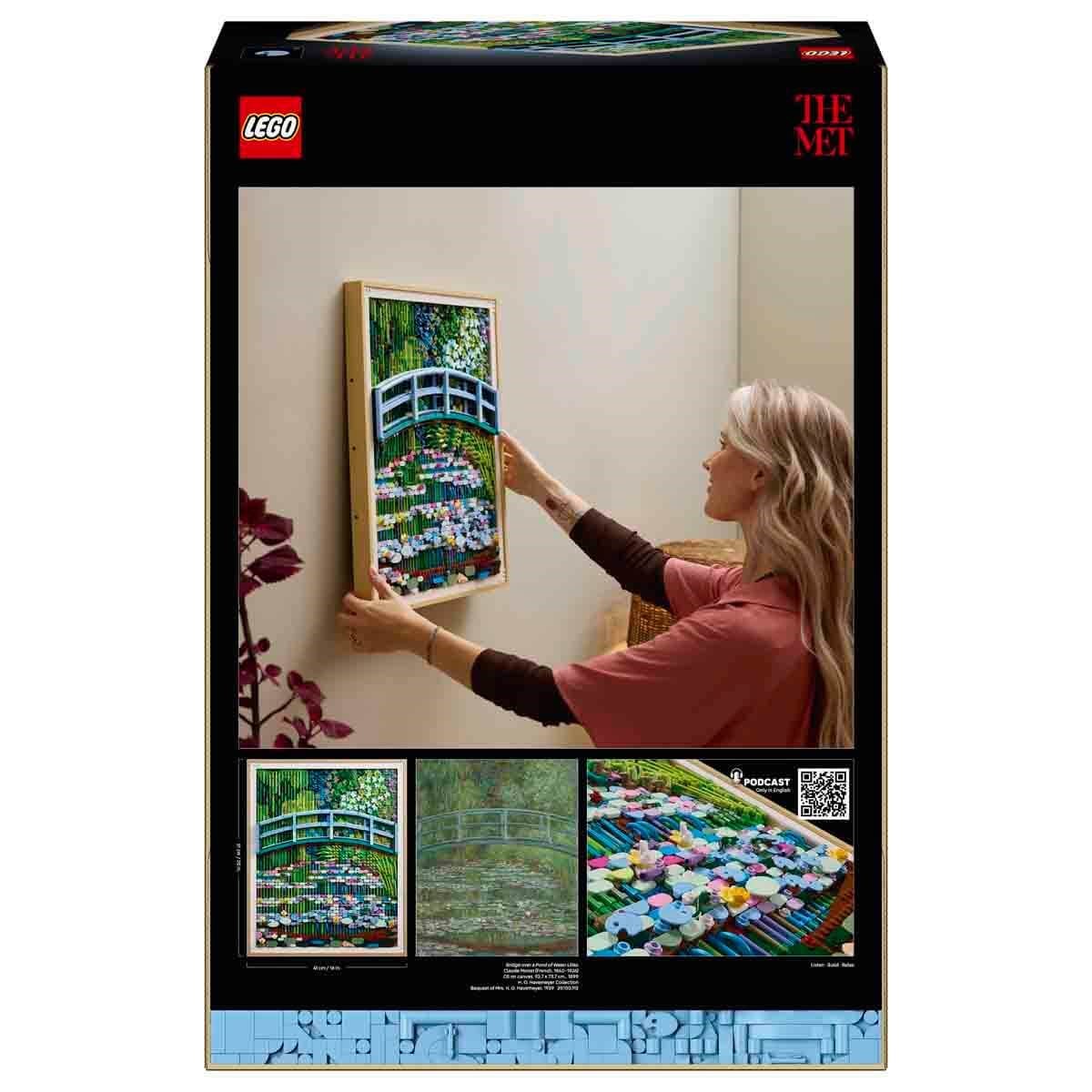 LEGO ART CLAUDE MONET – NILUFER GOLU UZERINDE KOPRU 31220 Diğer LZC31220