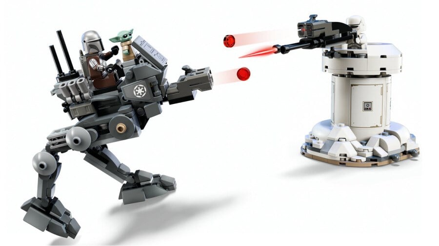 LEGO Star Wars Mandalorian ve Grogu AT-RT Saldırısı 75444 Lego LSW75444