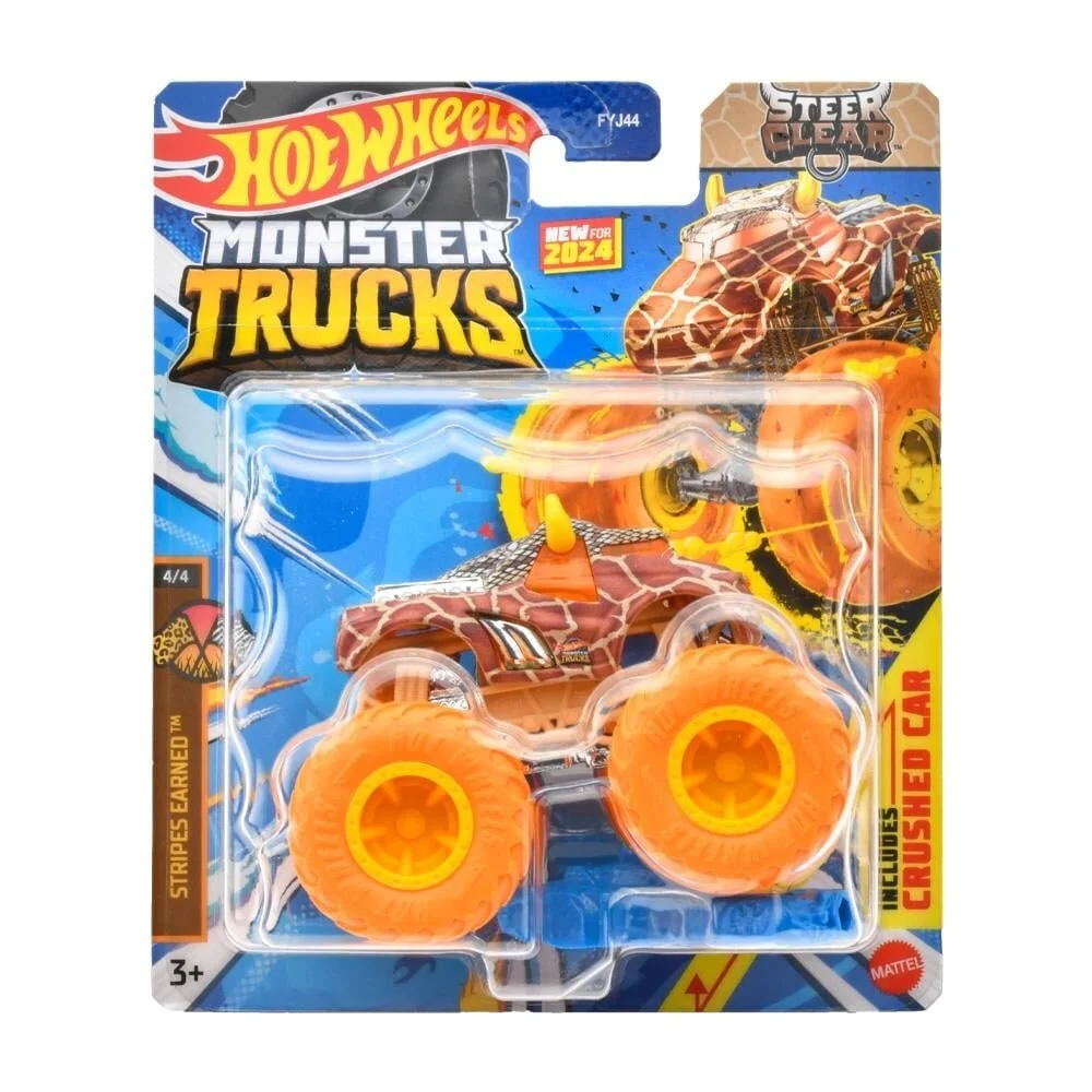 HOT WHEELS MONSTER TRUCKS 1:64 ARABALAR STEER CLEAR FYJ44-HTM57 Diğer HTM57