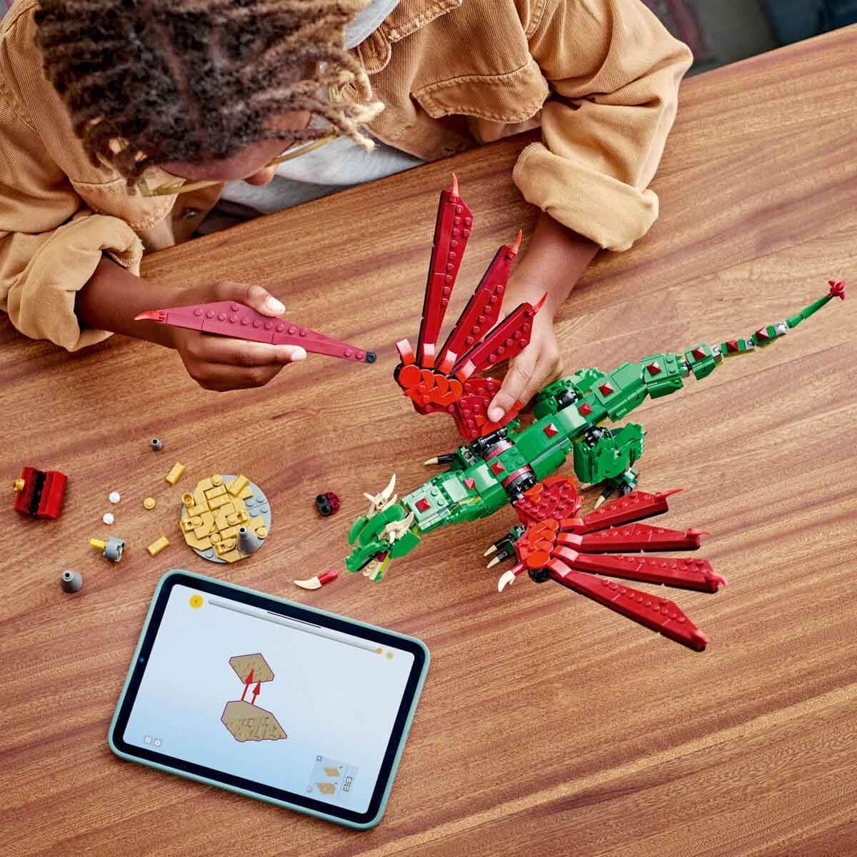LEGO CREATOR 3’U 1 ARADA ORTA CAG EJDERHASI 31161 Diğer LMC31161