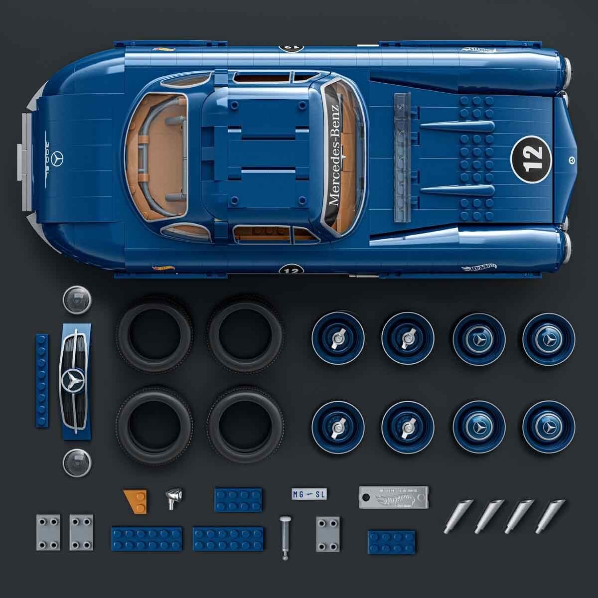 HOT WHEELS PREMIUM SERISI MERCEDES BENZ 300 SL ARABA 1600 PARCA HWW25 Diğer HWW25