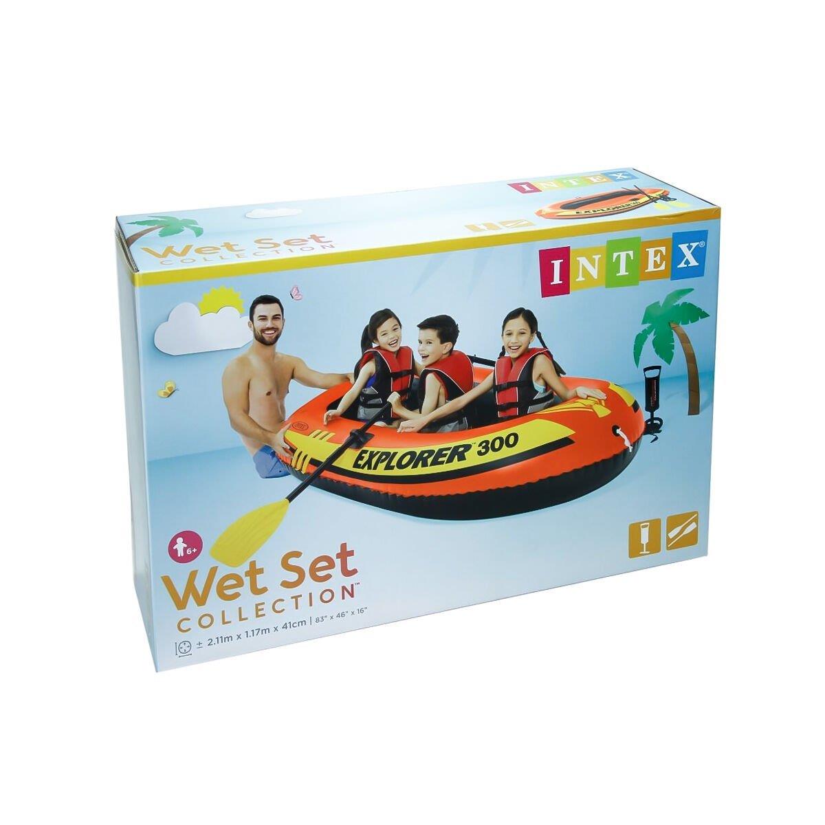 INTEX EXPLORER BOT 300 SET (KUREK POMPA) 211X117X41 CM 58332 Intex VAR58332