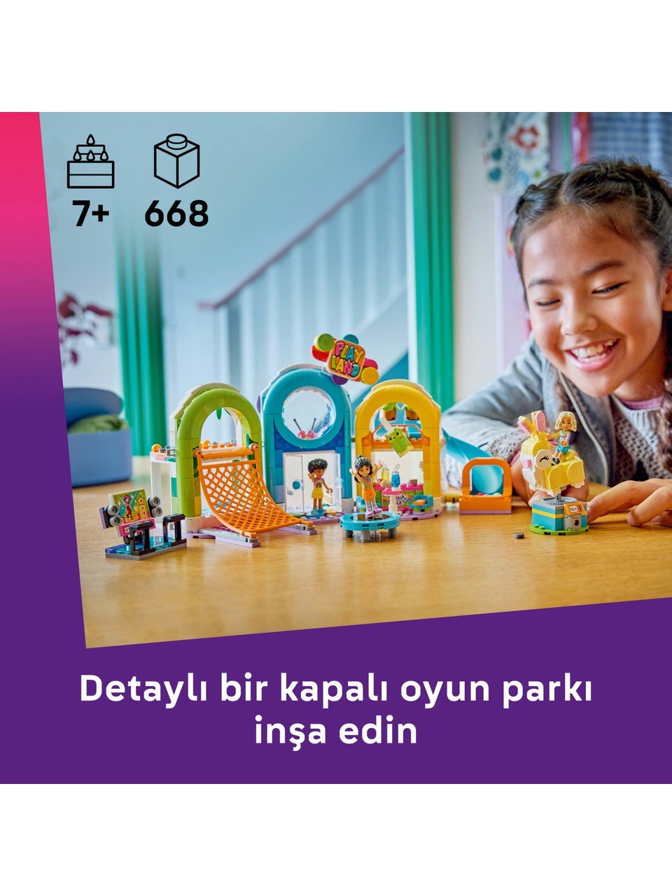 LEGO Friends Eğlenceli Kapalı Oyun Parkı 42686 Diğer LGF42686