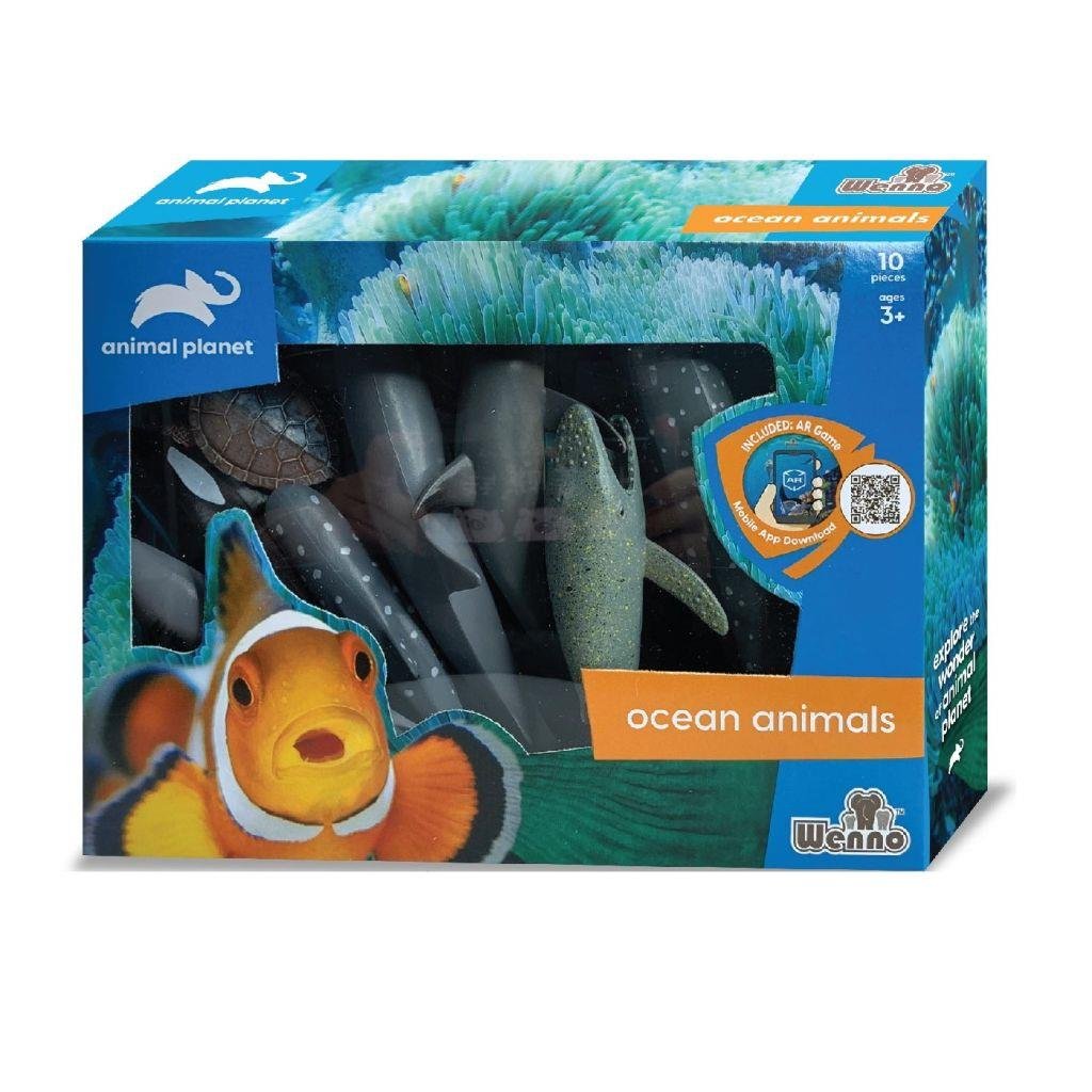 Vardem Kutulu 10 Parça Okyanus Hayvanları Seti Vardem VARSH D5802