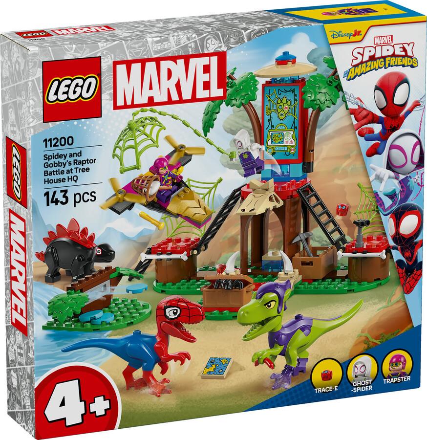 LEGO MARVEL SPIDEY VE INANILMAZ ARKADASLARI AGAC EV KARARGAHINDA SPIDEY VE GOBBYNIN RAPTOR SAVASI 1 Diğer LSS11200