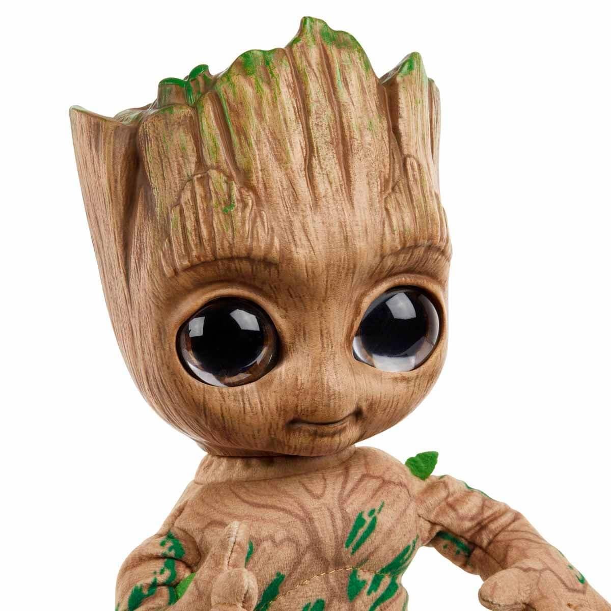 Marvel I Am Groot Groovin Groot Sesli ve Hareketli Peluş HJM23 Marvel HJM23