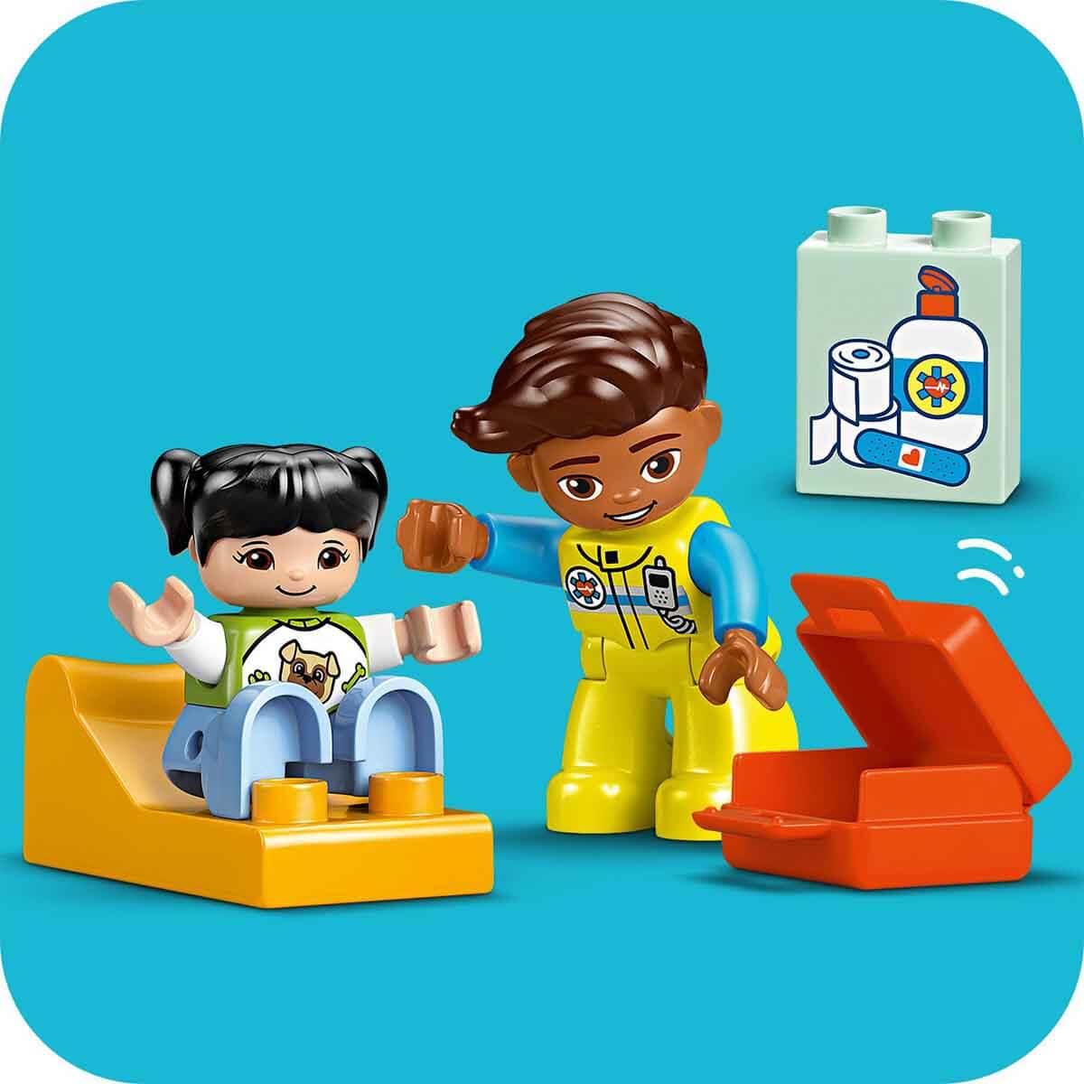 LEGO DUPLO AMBULANS VE SURUCU 10447 Diğer LED10447