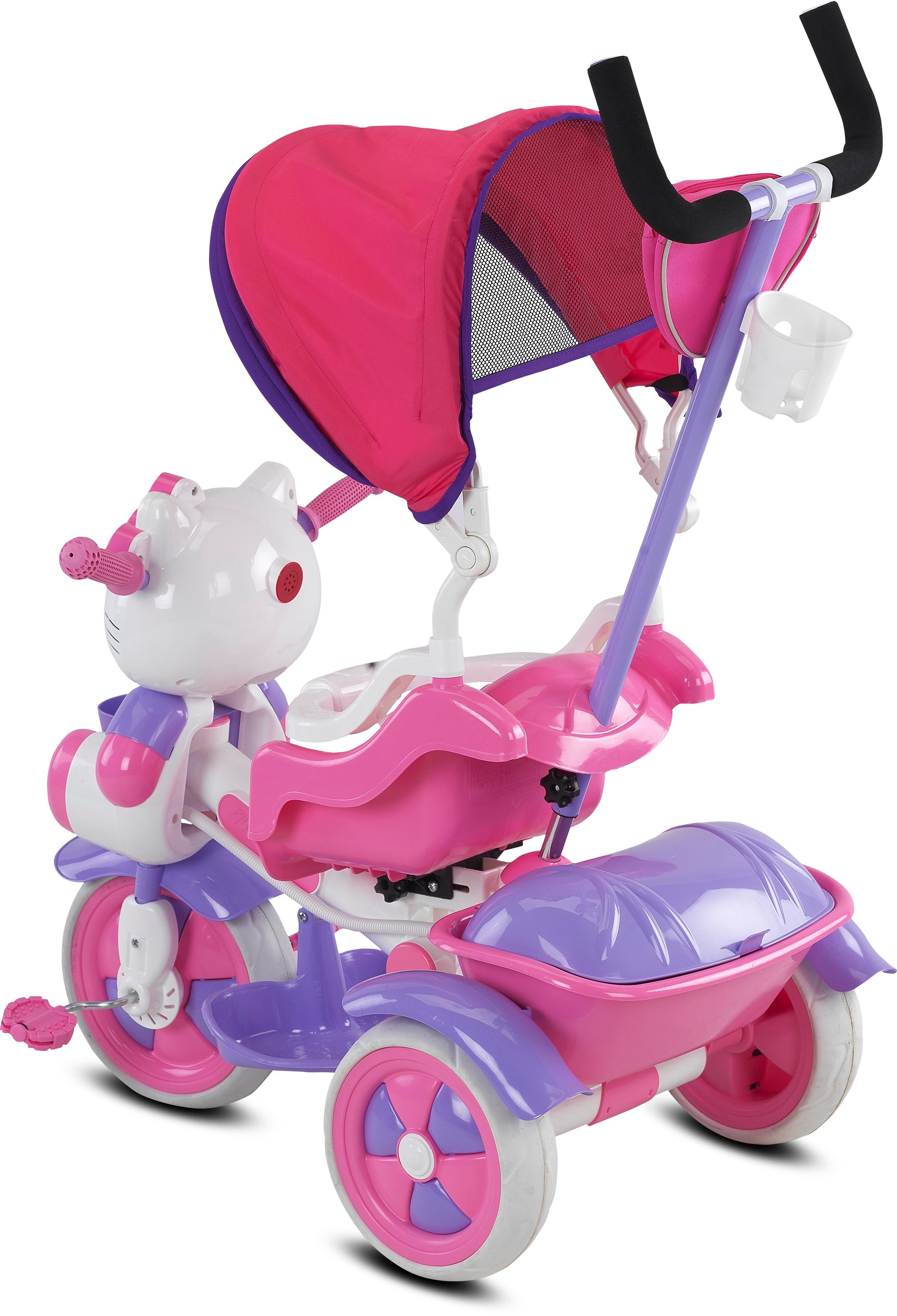 Babyhope Kety 3 Teker Kontrollü Bisiklet Pembe Babyhope BSK003