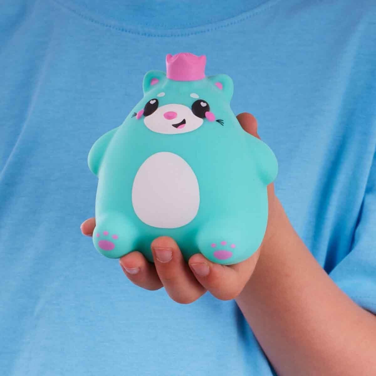 SMOOSHZEES MINI CUTZEES SQUISHY FIGUR SERI1 MH004001 - MAVI KEDI ESME Diğer MH004001 MKE
