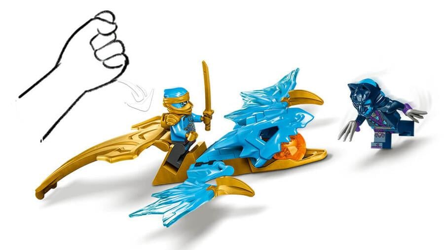 LEGO NINJAGO NYANIN YUKSELEN EJDERHA VURUSU 71802 Diğer LSL71802