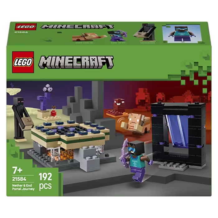 LEGO MINECRAFT NETHER VE END GECIDI YOLCULUGU 21584 Diğer LMN21584
