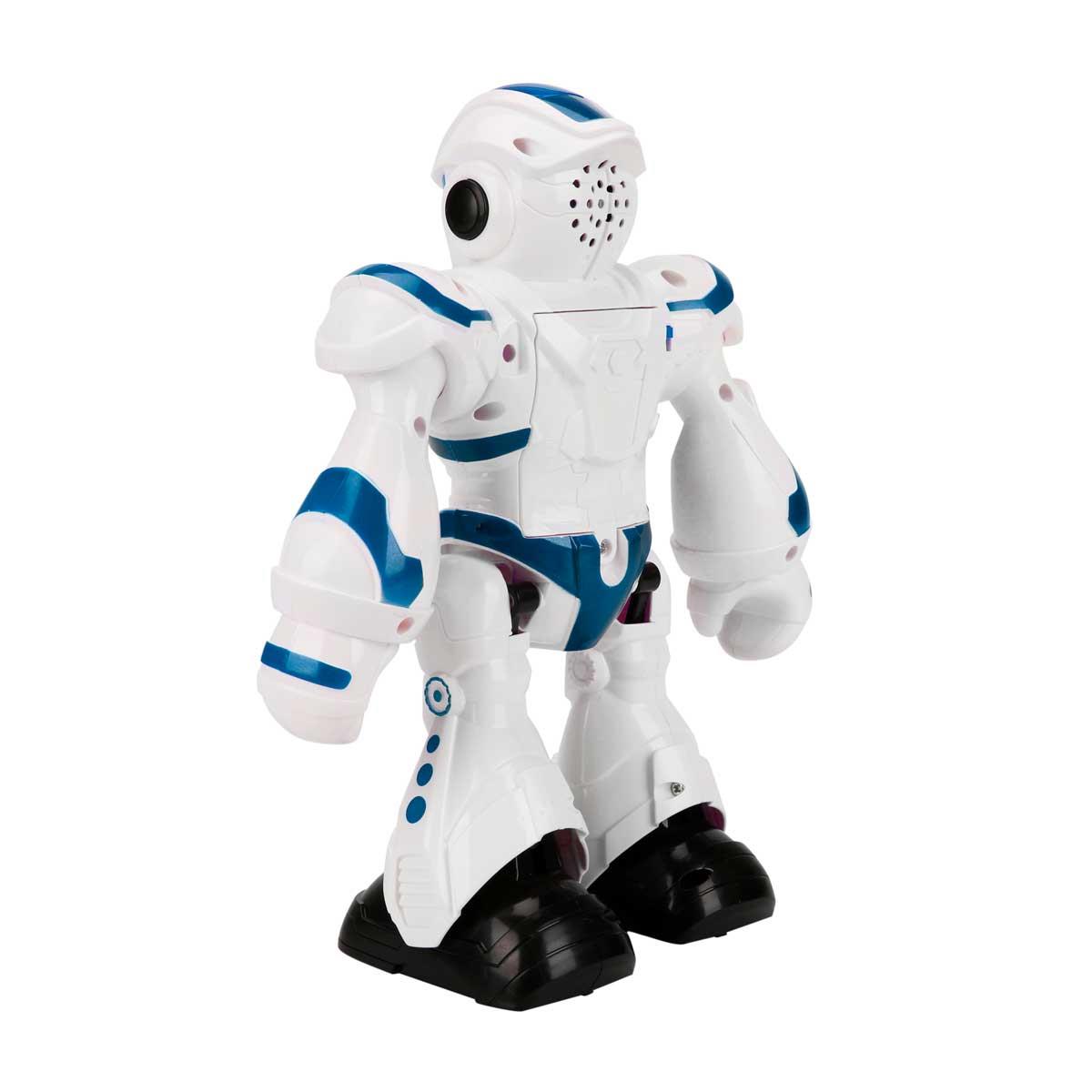 UZAKTAN KUMANDALI MUZIKLI VE ISIKLI PROGRAMLANABILIR ROBOT MAVI Diğer S01001912 M
