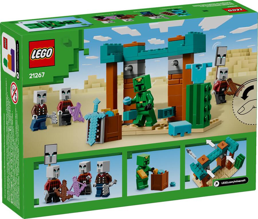LEGO MINECRAFT SERSERI KOYLU COL DEVRIYESI 21267 Diğer LMN21267