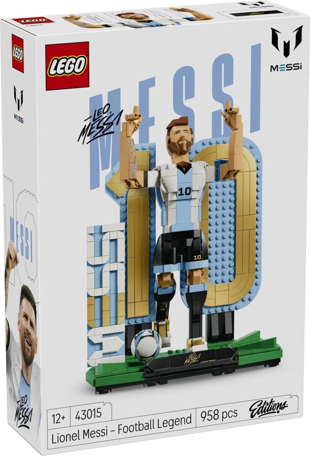 LEGO Editions Lionel Messi Futbol Efsanesi 43015 Lego LFF43015
