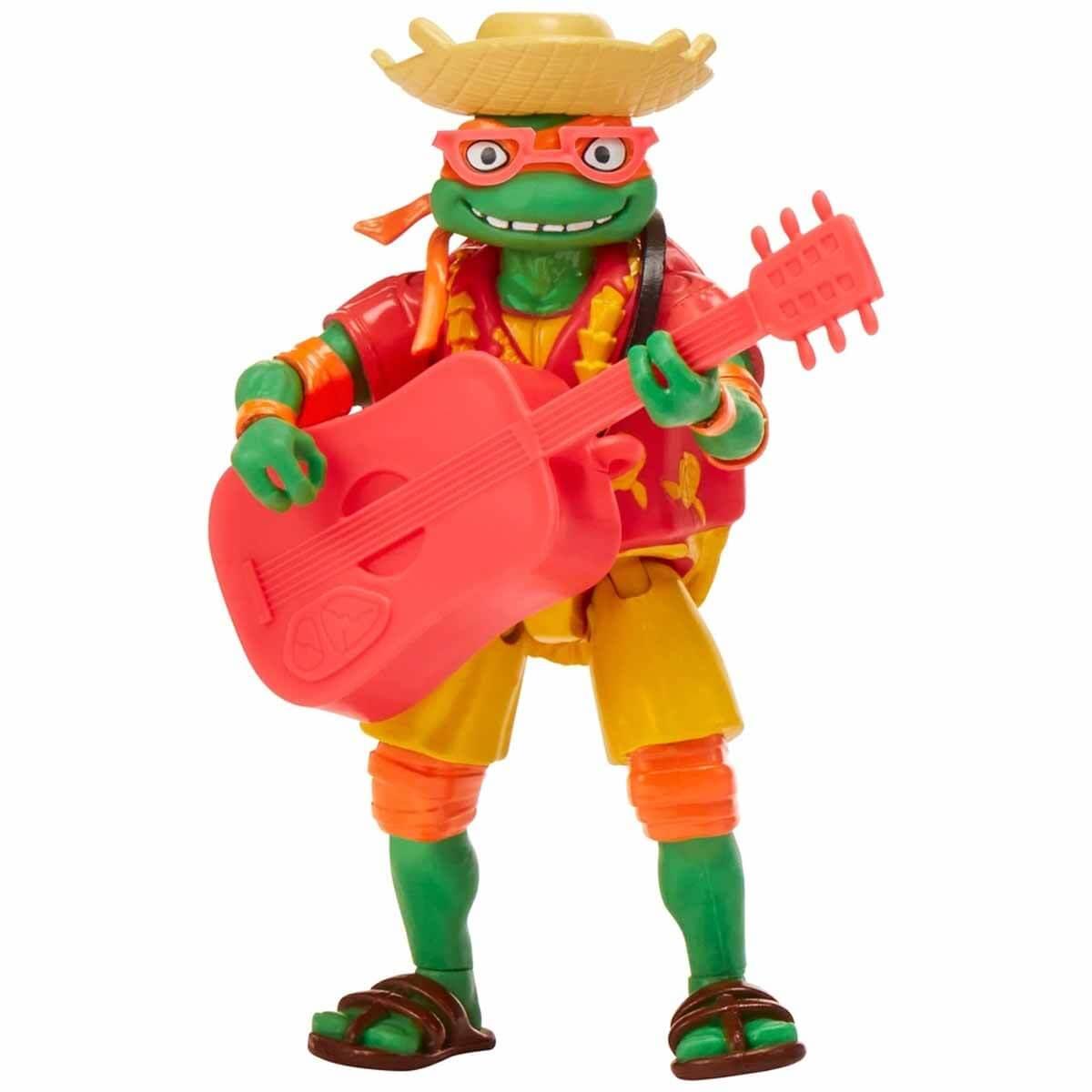 Ninja Turtles Mutant Mayhem Aksiyon Figür Beach Bum Mikey Giochi Preziosi TU805100 B B M