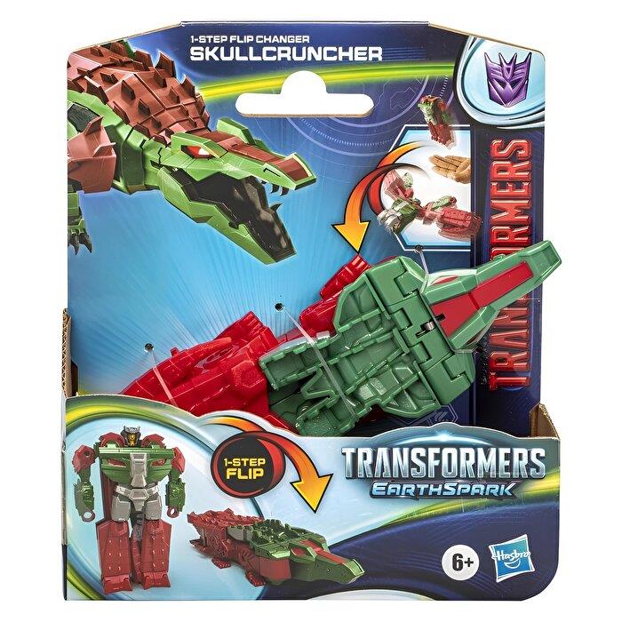 Transformers EarthSpark Tek Adımda Dönüşen Figür Skullcrunche F6229-F8661 Transformers F8661