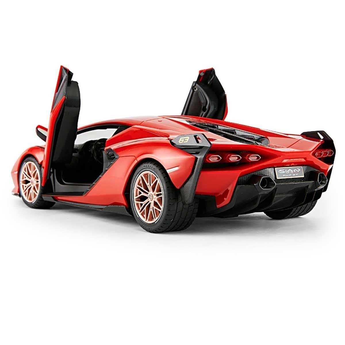 1:14 Lamborghini Sian FK37 2.4GHZ Işıklı 2R Uzaktan Kumandalı Kırmızı Sunman S00097700 K